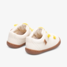 Camper Peu Velcro Shoes Cream - Kids Singapore NBNWEE-930